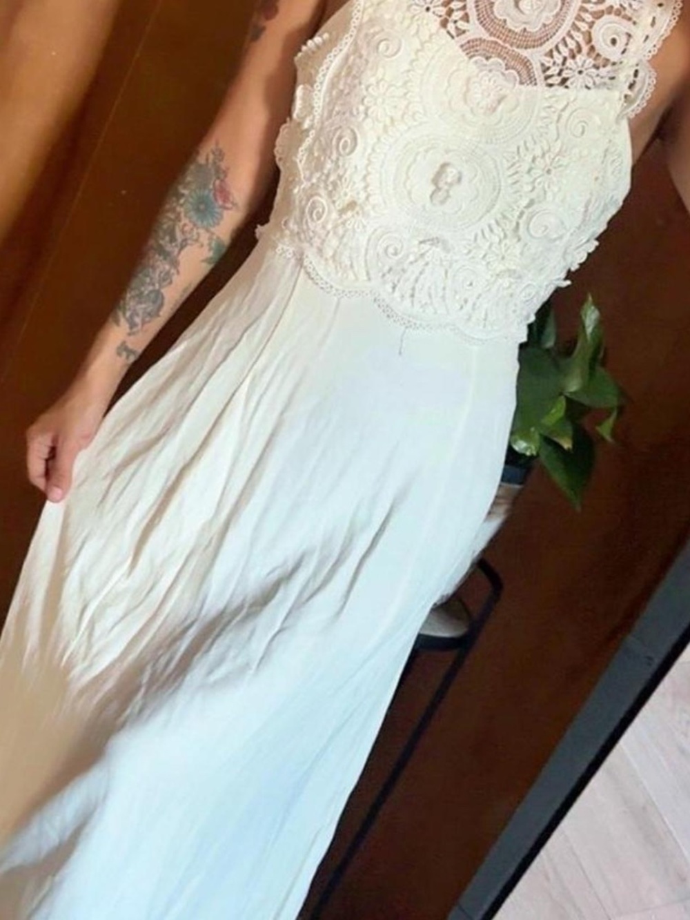 Women's White Dress